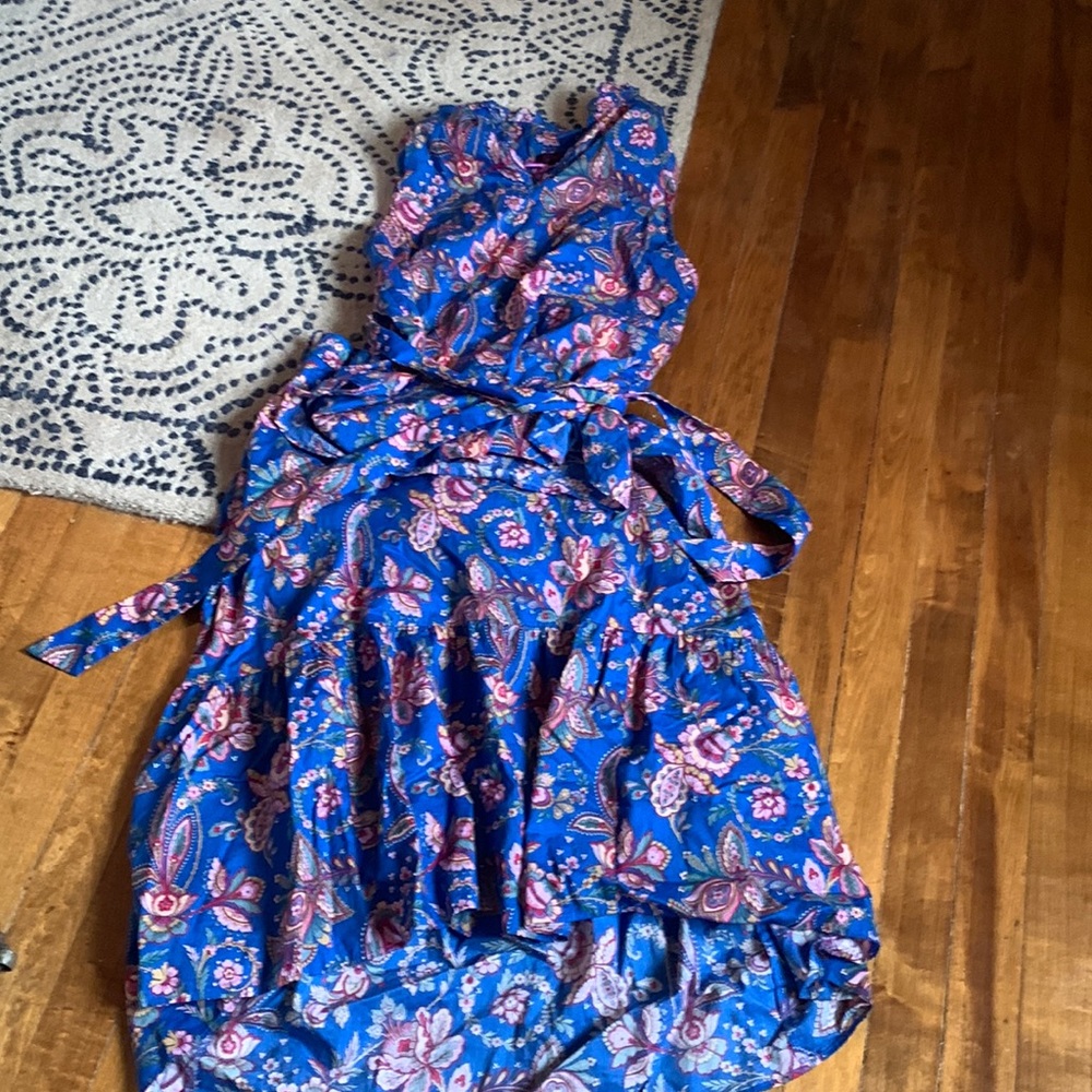 J crew collar with Liberty of London‎ top snd skirt. NWOT . Retail 250